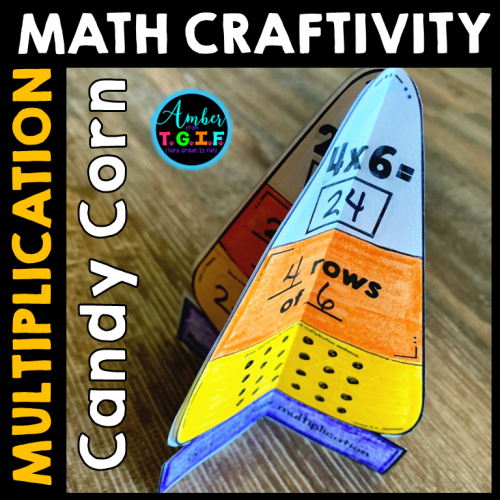 3rd Grade Fall Math Crafts Bundle | November Bulletin Board Craft ...