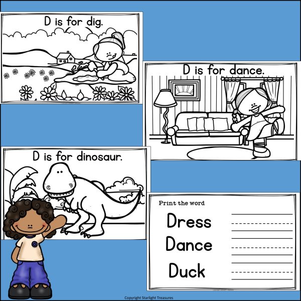 Alphabet Letter of the Week: The Letter D Mini Book | Made By Teachers