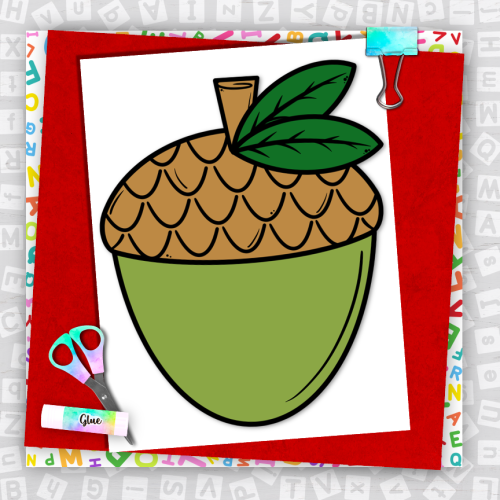Acorn Craft | Fall Craft - Made By Teachers