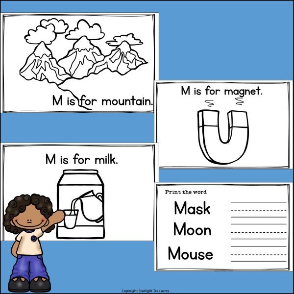 Alphabet Letter of the Week: The Letter M Mini Book | Made By Teachers