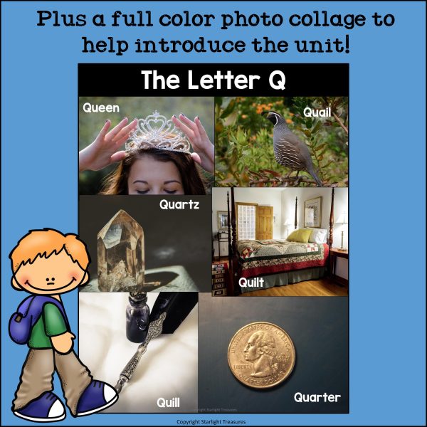 Alphabet Letter of the Week: The Letter Q Mini Book - Made By Teachers