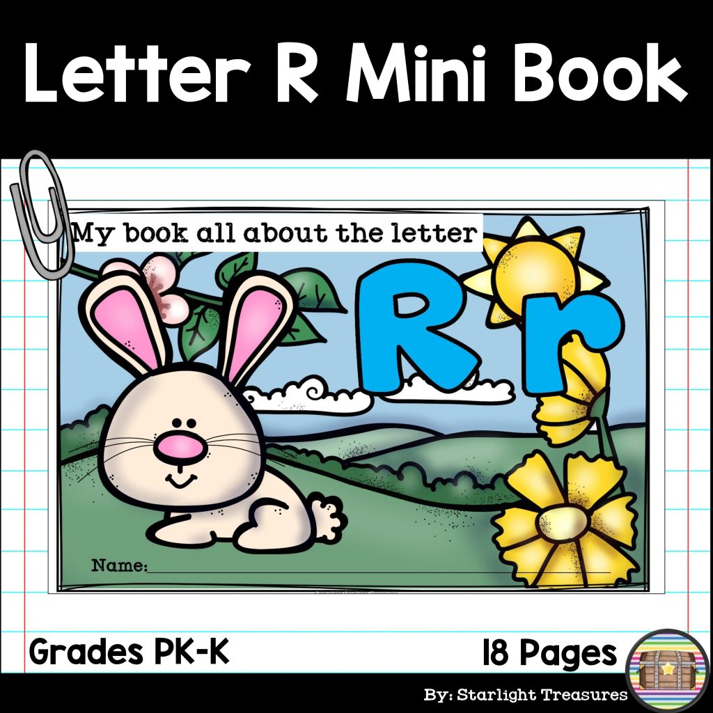 Alphabet Letter of the Week: The Letter R Mini Book | Made By Teachers