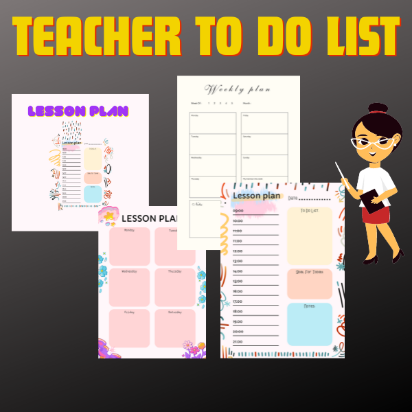 Teacher To Do List