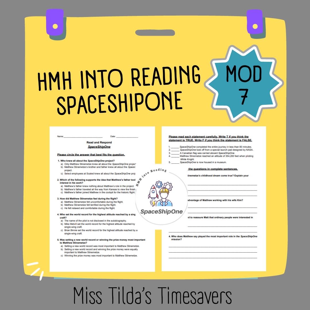 T.J. The Siberian Tiger Cub - Grade 3 HMH into Reading | Made By Teachers