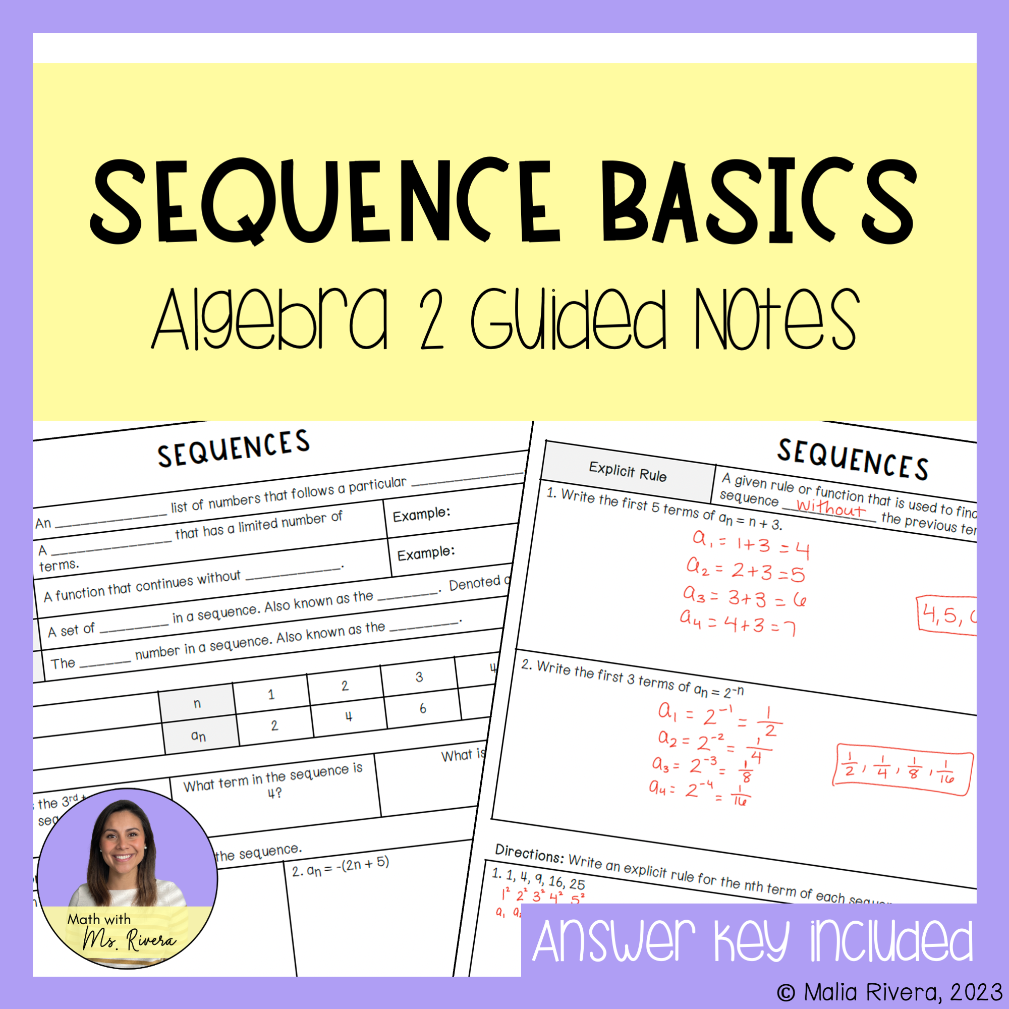 Basics of Sequences