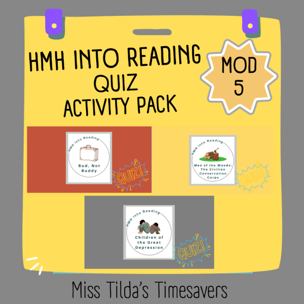 Grade 6 HMH into Reading Quiz: Module 5 | Made By Teachers