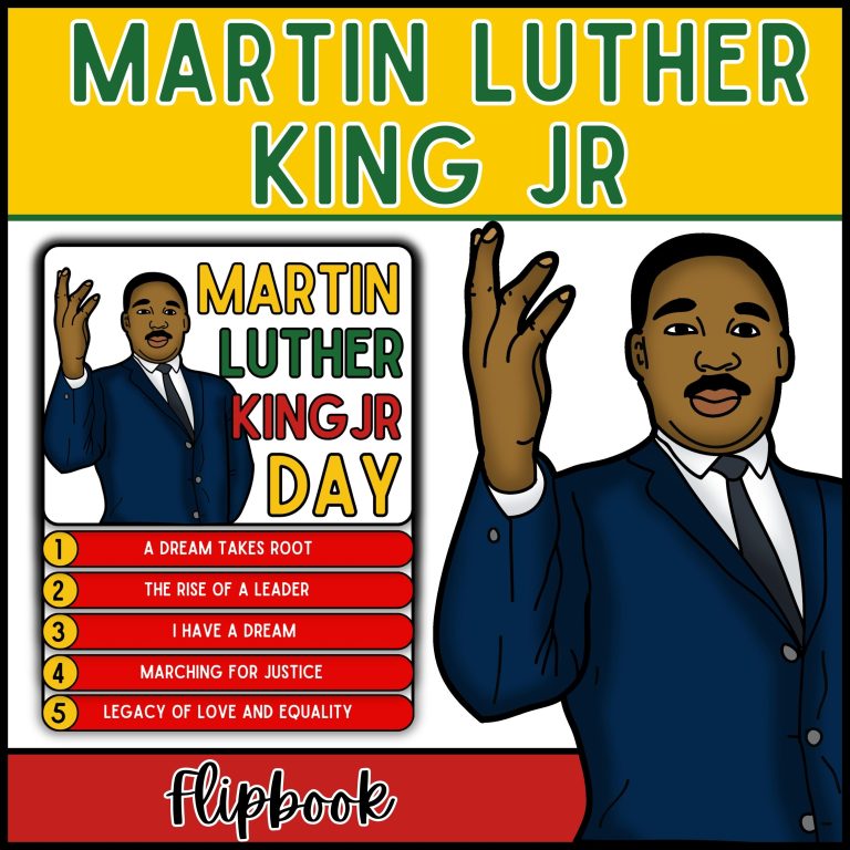 Martin Luther King Jr. Flip Book | Black History Month | MLK Day ...