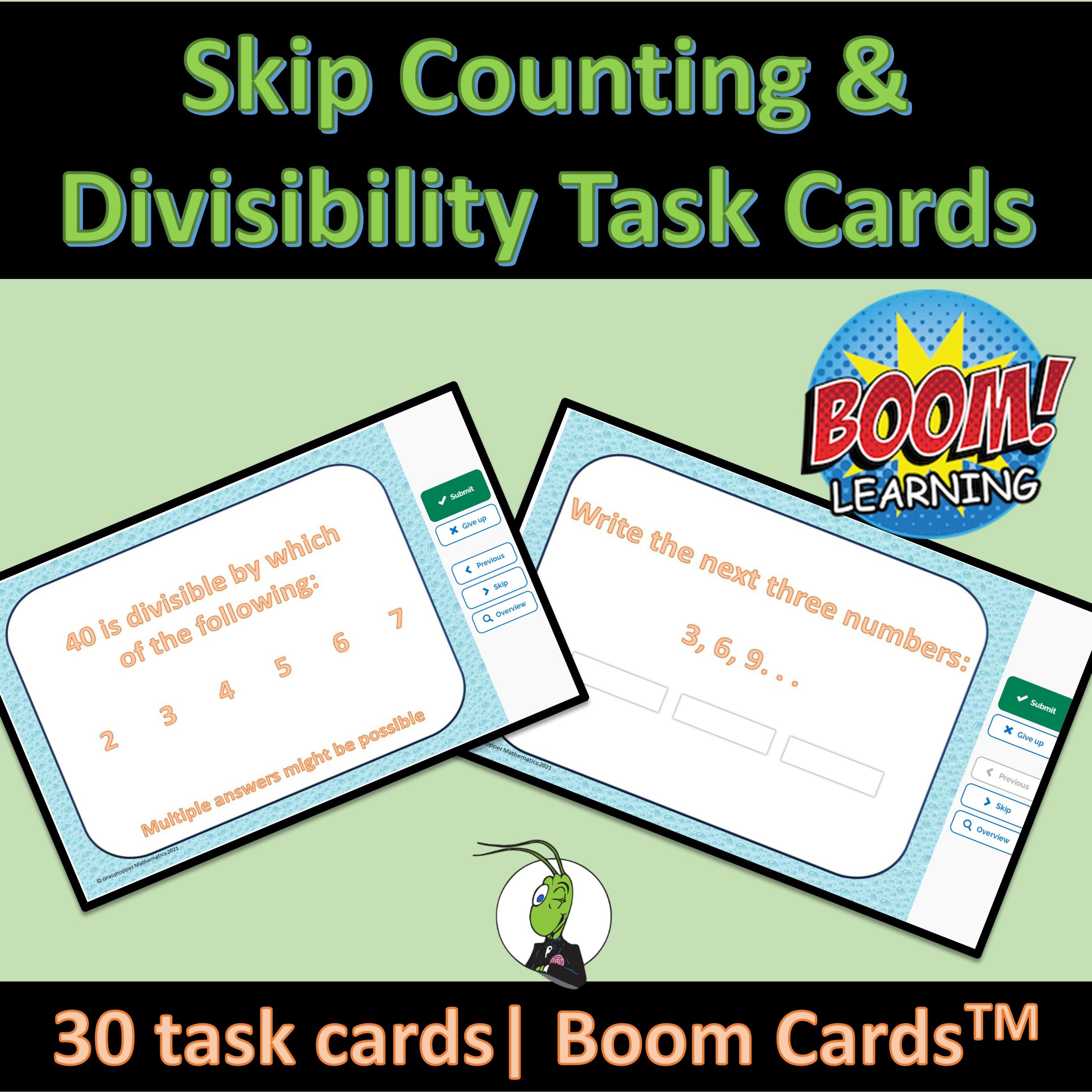 Skip Counting and Divisible By