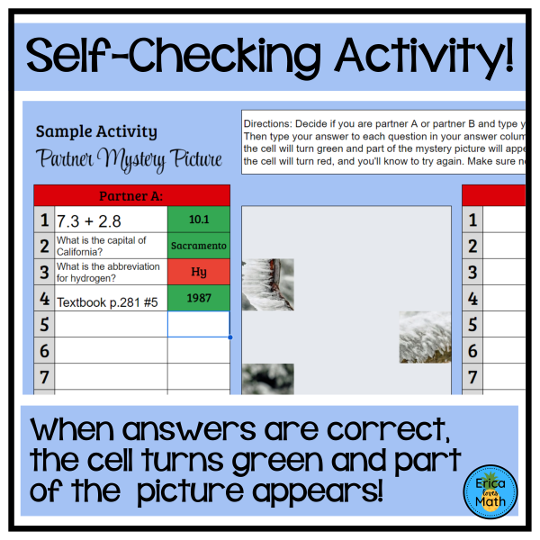 Editable Digital Partner Activity Template (Winter/Christmas v.2 ...