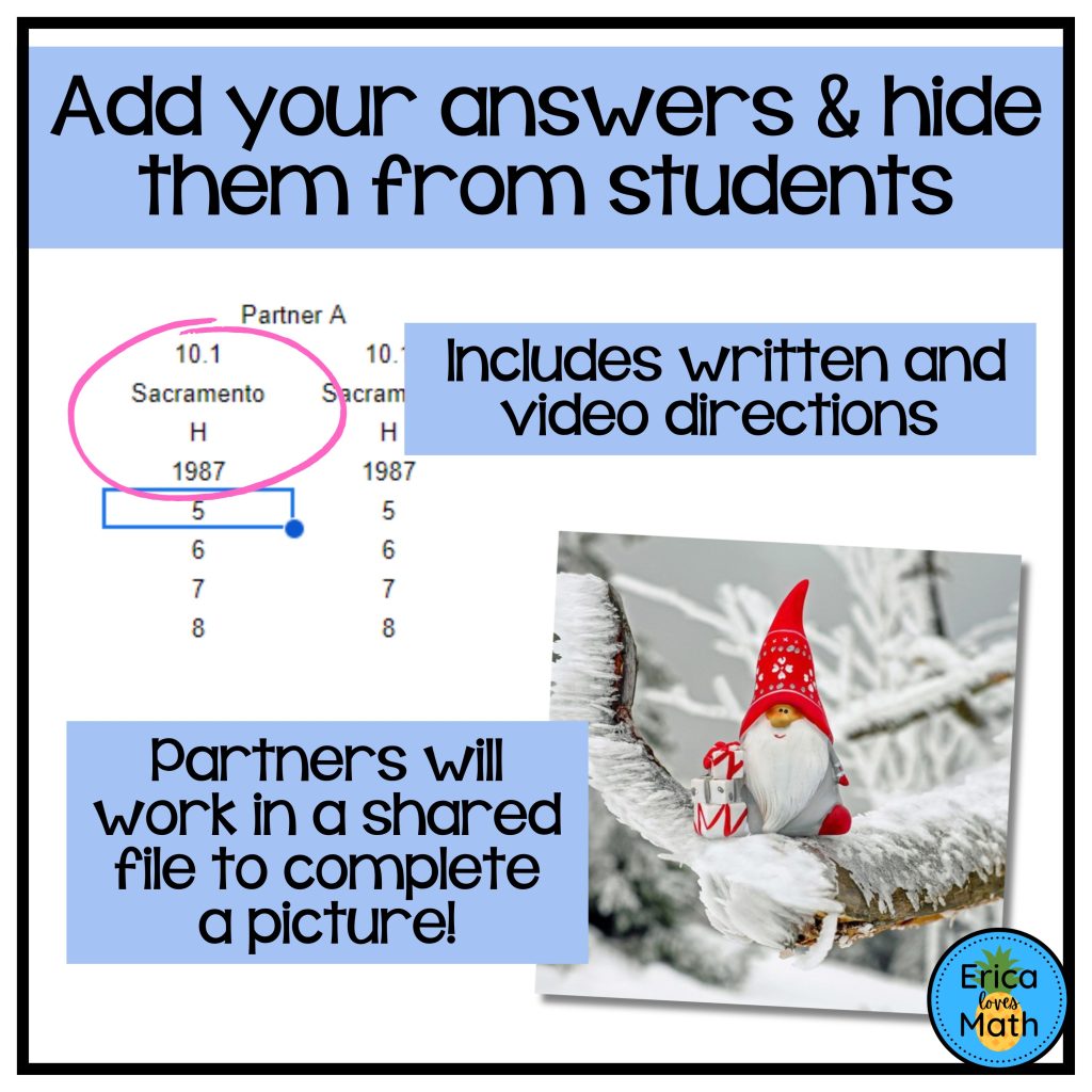 Editable Digital Partner Activity Templates Bundle (Winter/Christmas ...