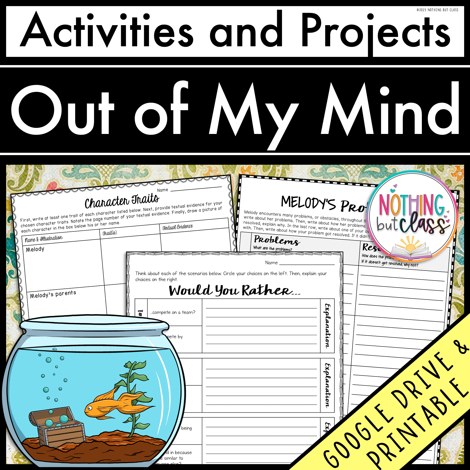Out of My Mind Activities and Projects