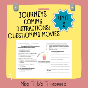 Coming Distractions: Questioning Movies - G4 Journeys - Made By Teachers