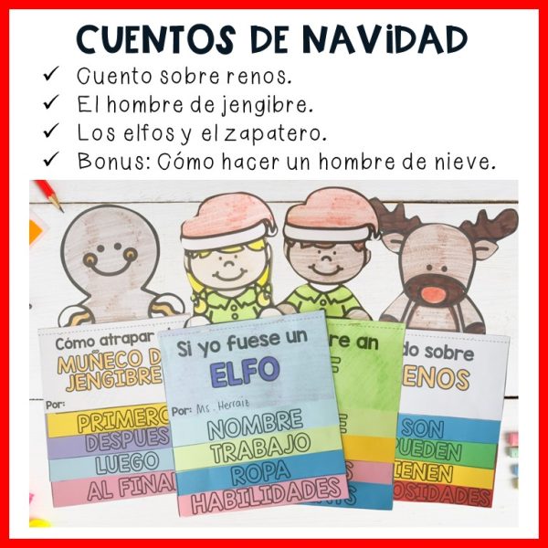 Christmas Stories in Spanish | Cuento y comprensión de lectura de ...