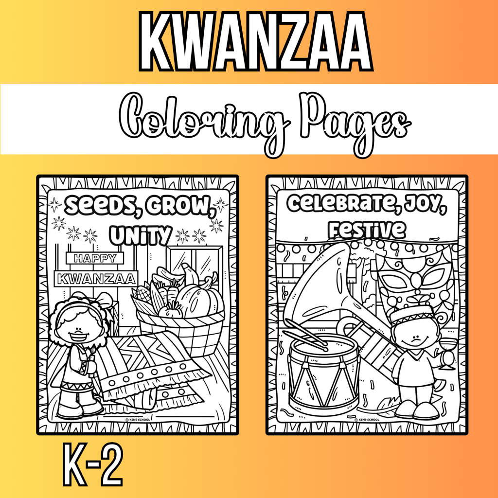 Coloring Pages Kwanzaa — Detail 4