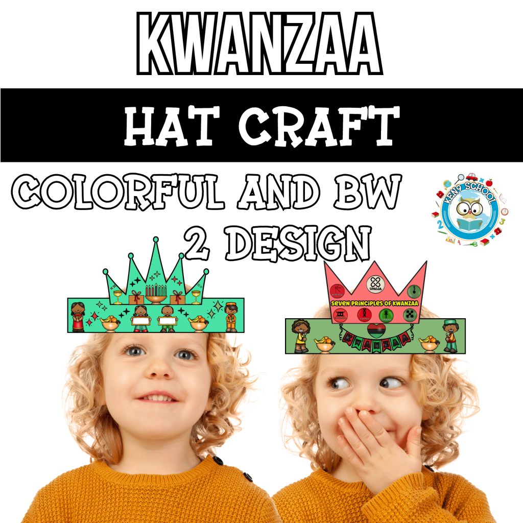 KWANZAA Hat Crown Craft| KWANZAA crafts |KWANZAA Hats Crowns Headband ...