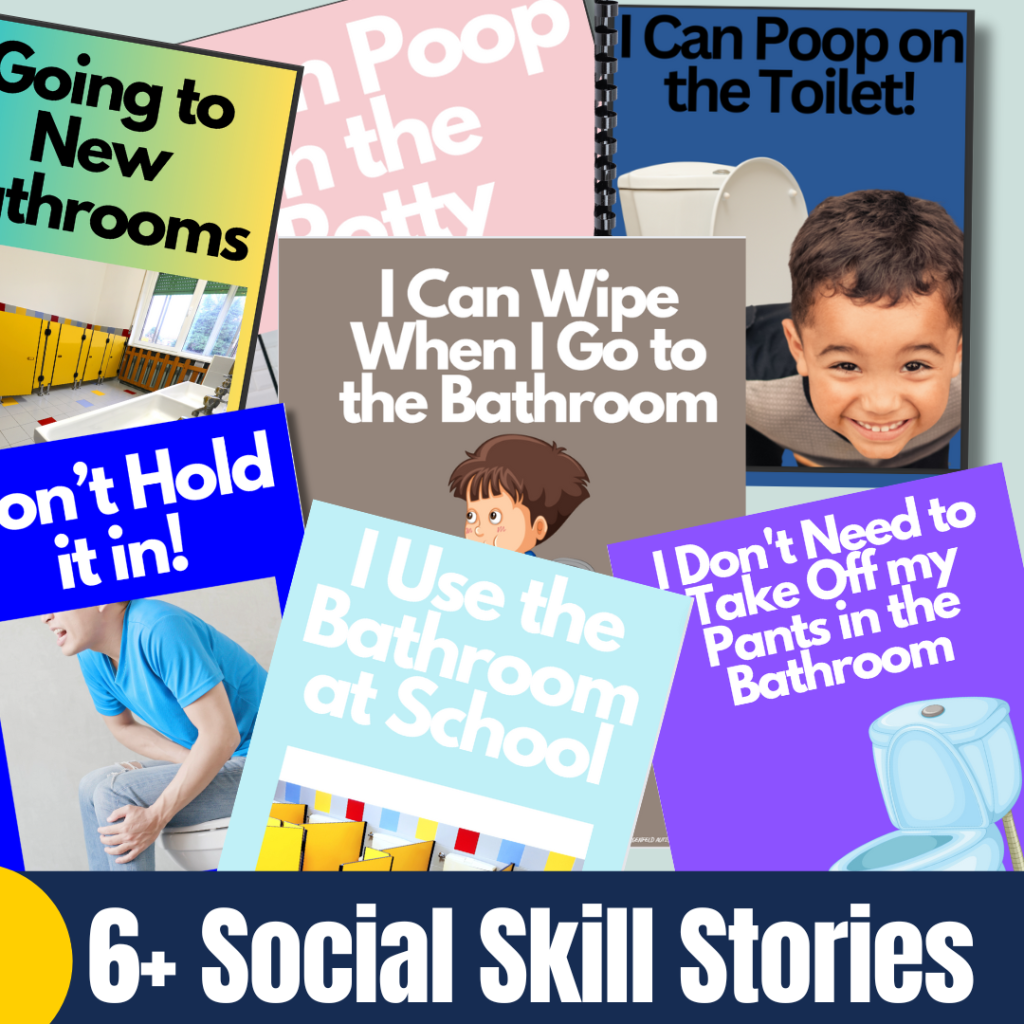 Autism Toilet Training Bundle with Potty Visual Supports & Stories ...