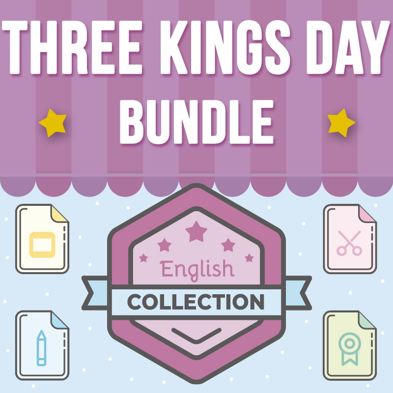 Three Kings Day Collection BUNDLE | PPT, Worksheets, Google Slides and Crafts