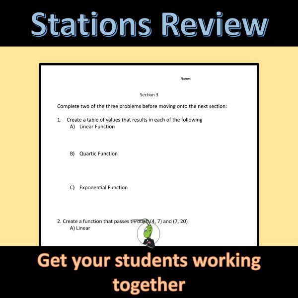 AP® Precalculus Unit 2A Review Activity Exponential Functions | Made By ...