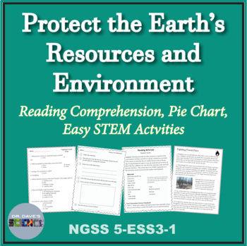 Protecting Earth's Resources Environmental Science NGSS 5-ESS3-1
