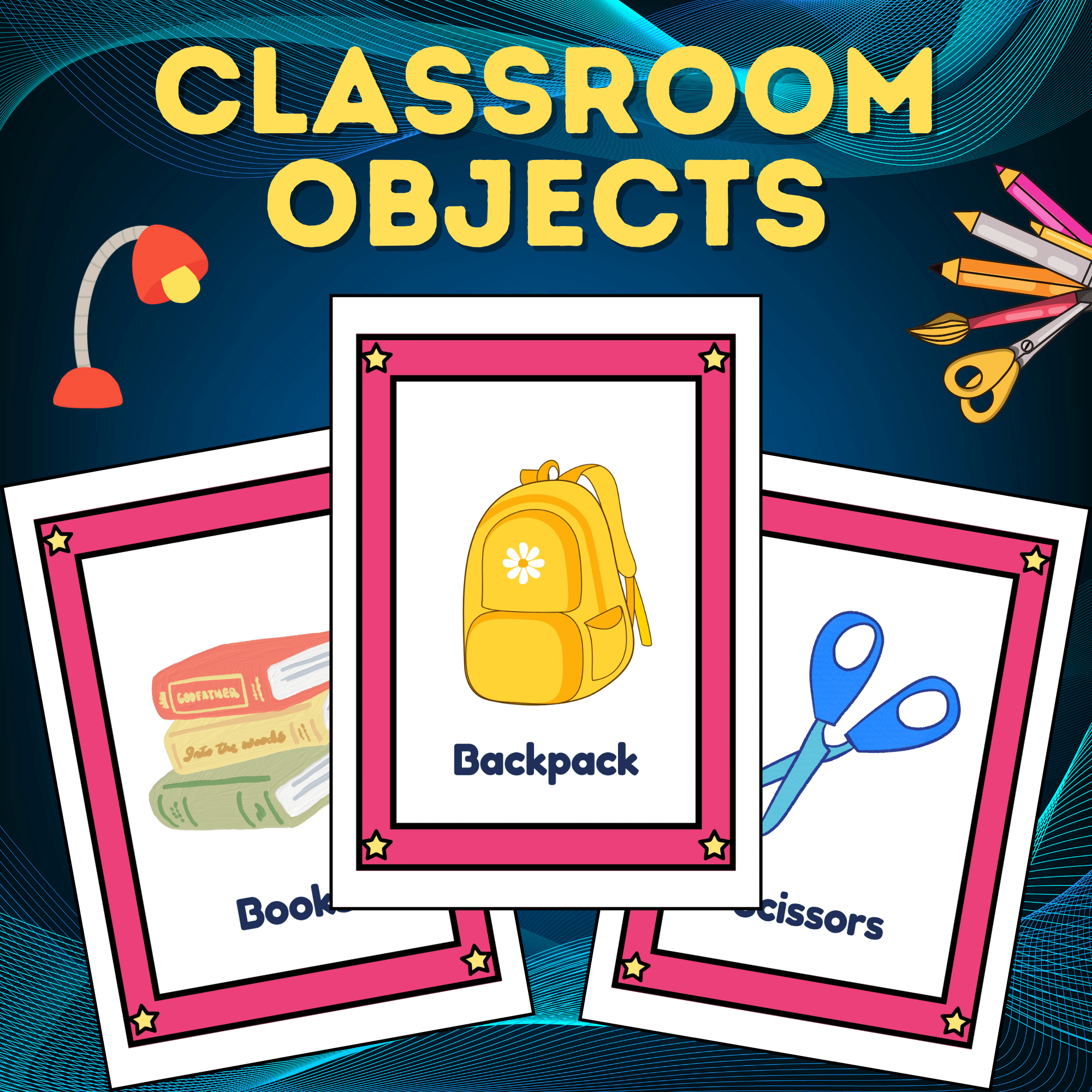 Enriching Learning: A 40 Vocabulary List of Essential Classroom Objects