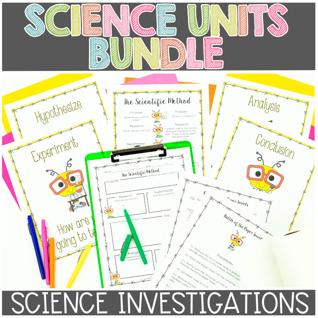 Ultimate Science Lesson Plan Units BUNDLE