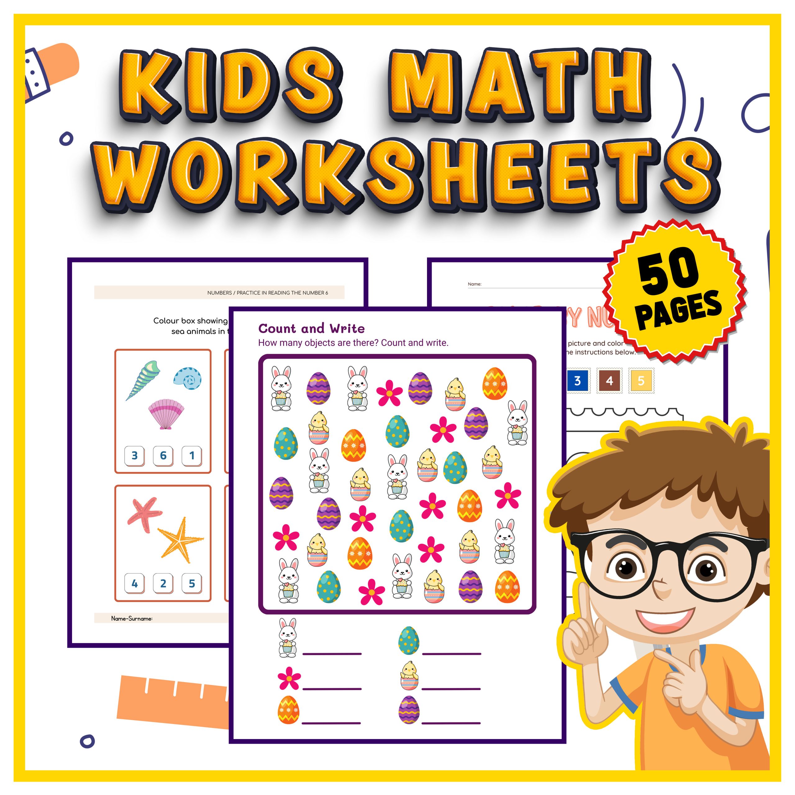 Kids Math Worksheets