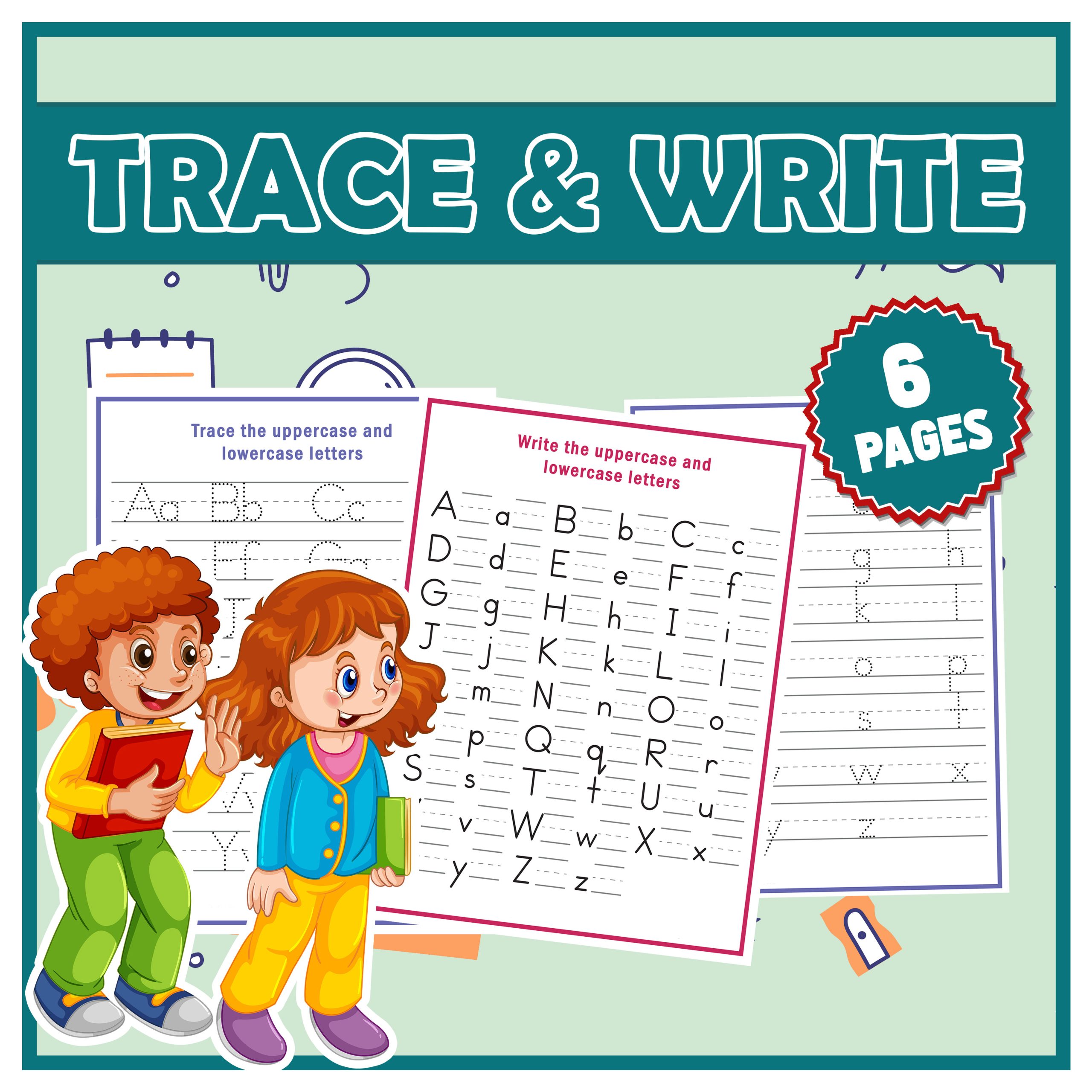 Trace and Write Letters of the Alphabet