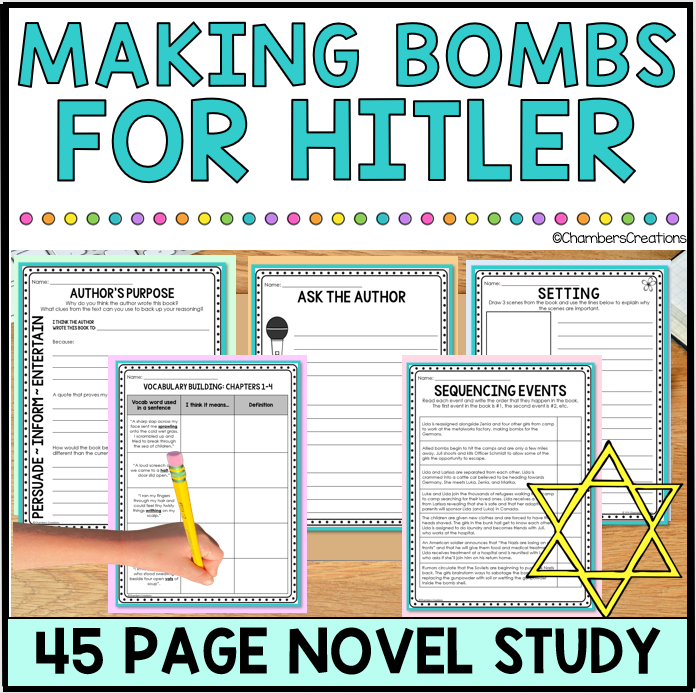 Making Bombs for Hitler Novel Companion Reading Guide