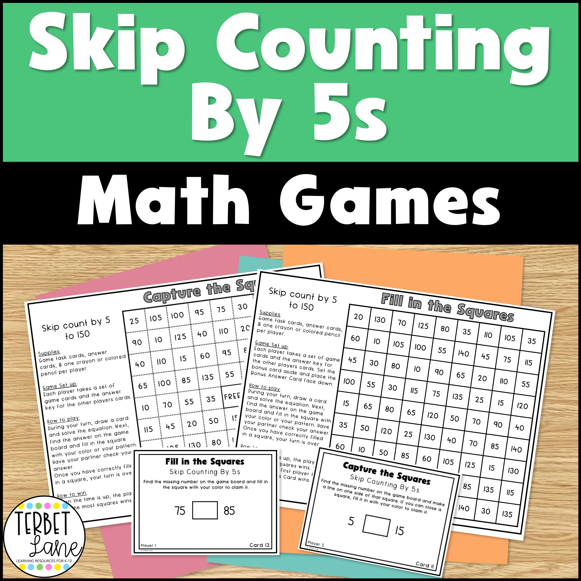 Skip Counting By 5 Games