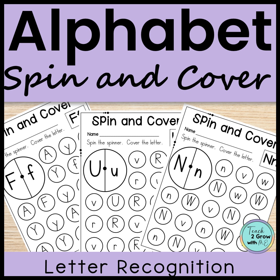 Alphabet Spin and Cover Letter Recognition for Capital and Lowercase Letters