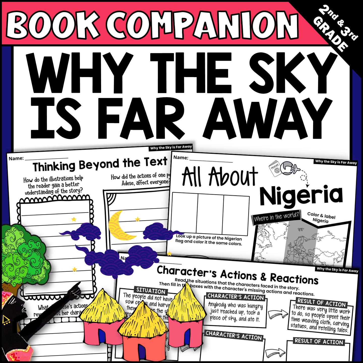 Why the Sky is Far Away: A Nigerian Folktale Interactive Read-Aloud Activities