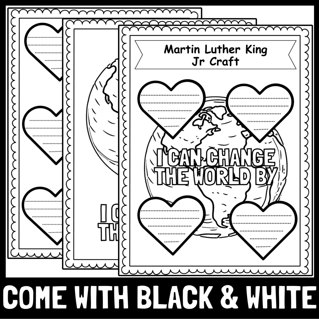 Martin Luther king Jr craft - Black History Month Craft - MLK Day ...