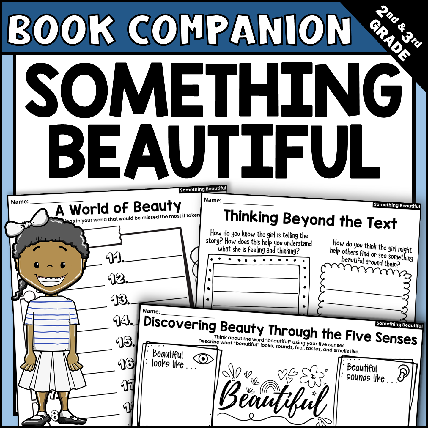 Something Beautiful Interactive Read-Aloud Book Companion Activities for IRA