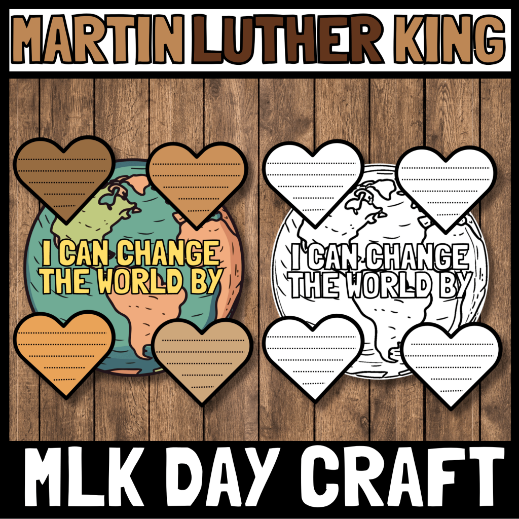 Martin Luther king Jr craft - Black History Month Craft - MLK Day ...