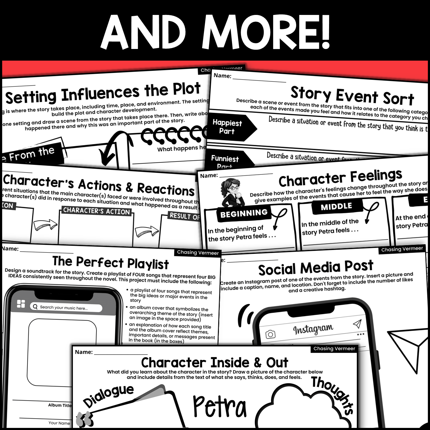 Chasing Vermeer Novel Study Extension Activities | Made By Teachers