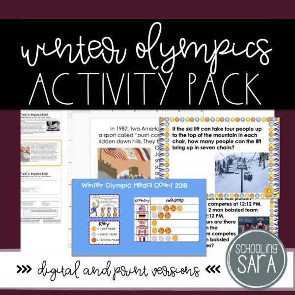 Winter Olympics Activity Pack | Made By Teachers