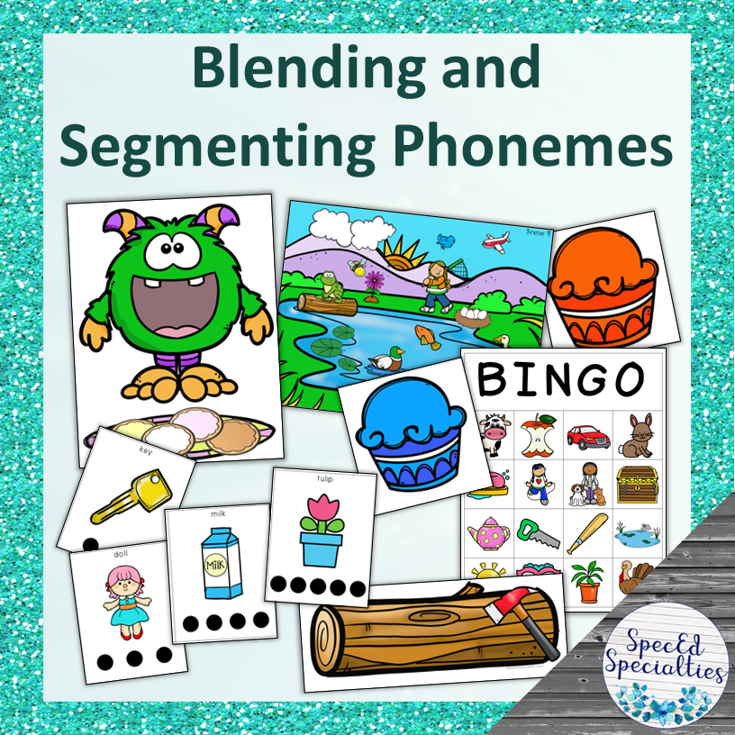 Blending and Segmenting Phonemes Phonological Awareness Games and Activities