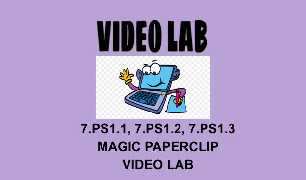 7.PS1.1, 7.PS1.2, 7.PS1.3 Magic Paperclip Video Lab Activity OAS NGSS