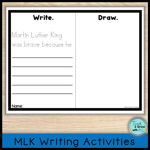 Martin Luther King Jr NO PREP Printables, Activities, and Crafts PreK ...