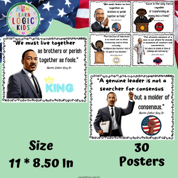 Martin Luther King Jr. Quotes Posters - Made By Teachers