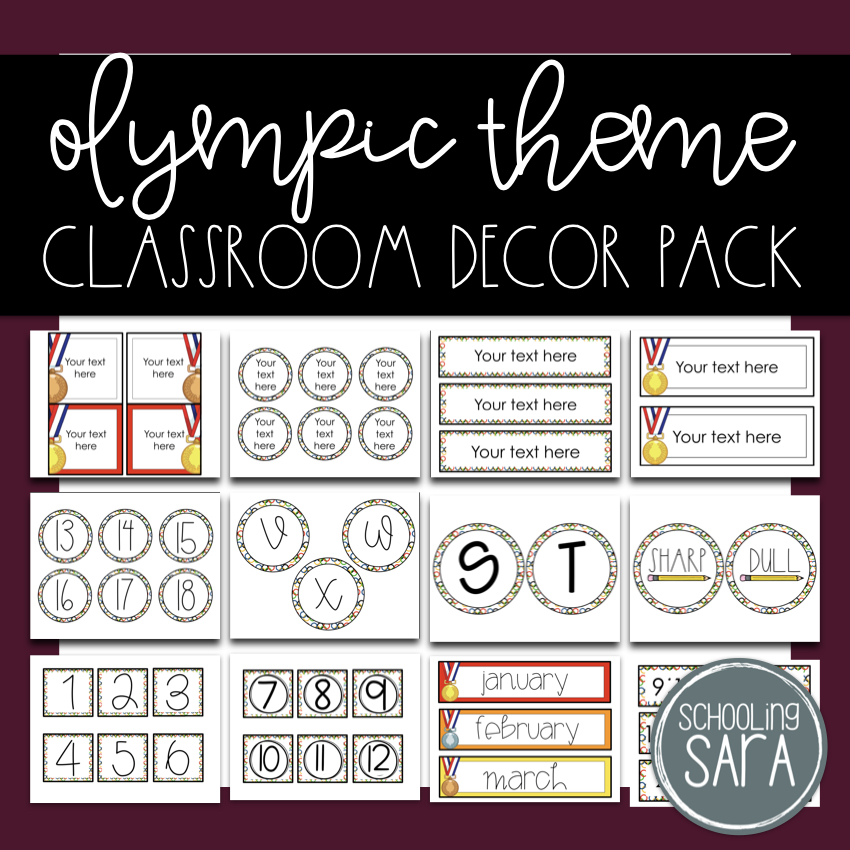 Olympic Themed Classroom Decor - Made By Teachers