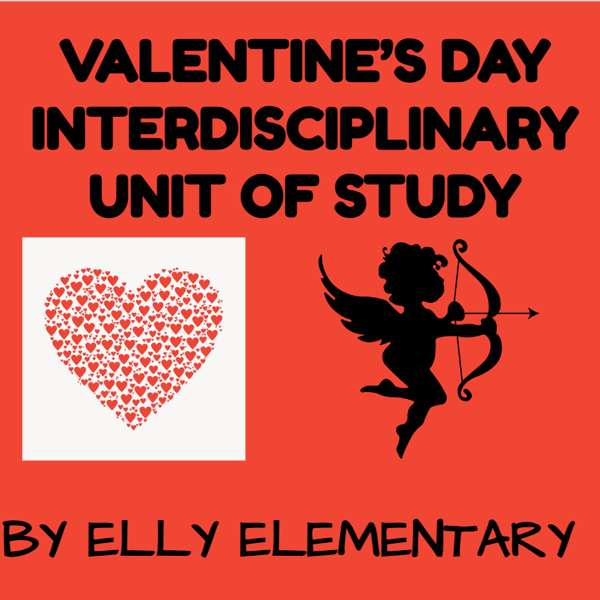 VALENTINE'S DAY UNIT WITH READING, WRITING & CRAFTS - 2ND-4TH GRADES
