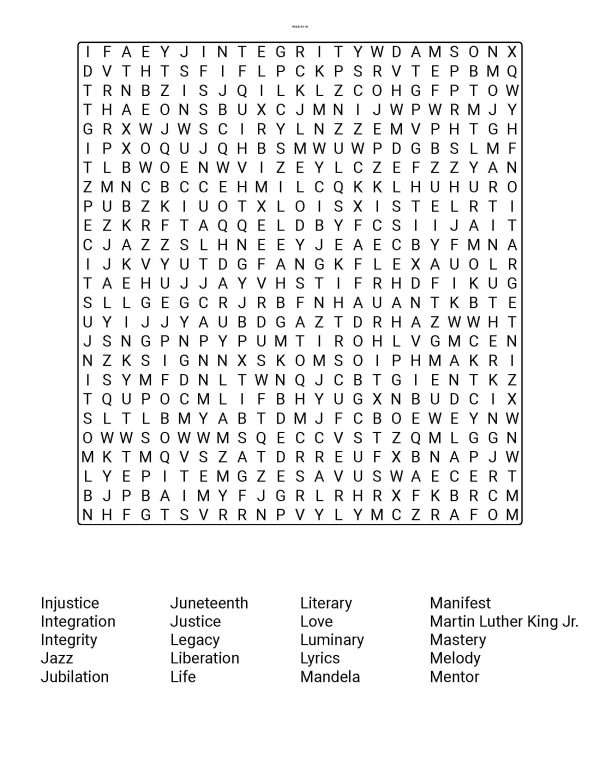 Black History Word Search Puzzle Book: 50 Fun And Easy Word Puzzles For ...