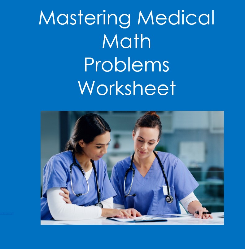 Mastering MORE Medical Math- Reading Drug Labels 3 Worksheet | Made By ...
