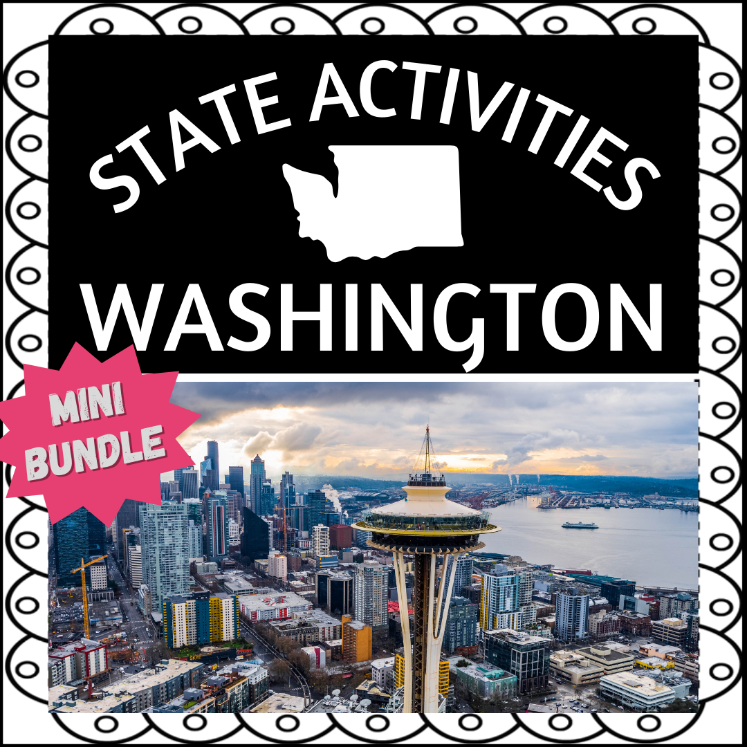 Washington State Activities | US State Research and Informational Text