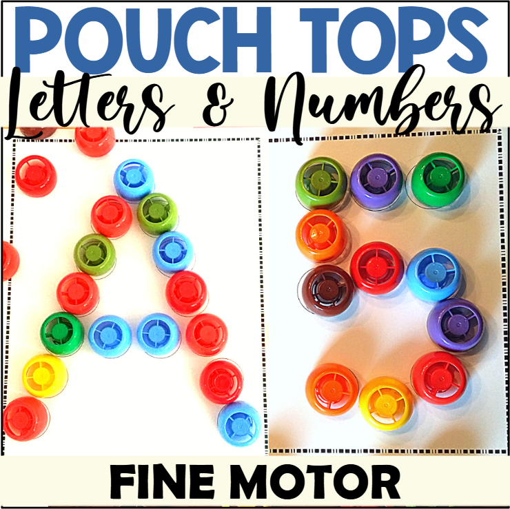 Alphabet and Number Pouch Top Mats Bundle