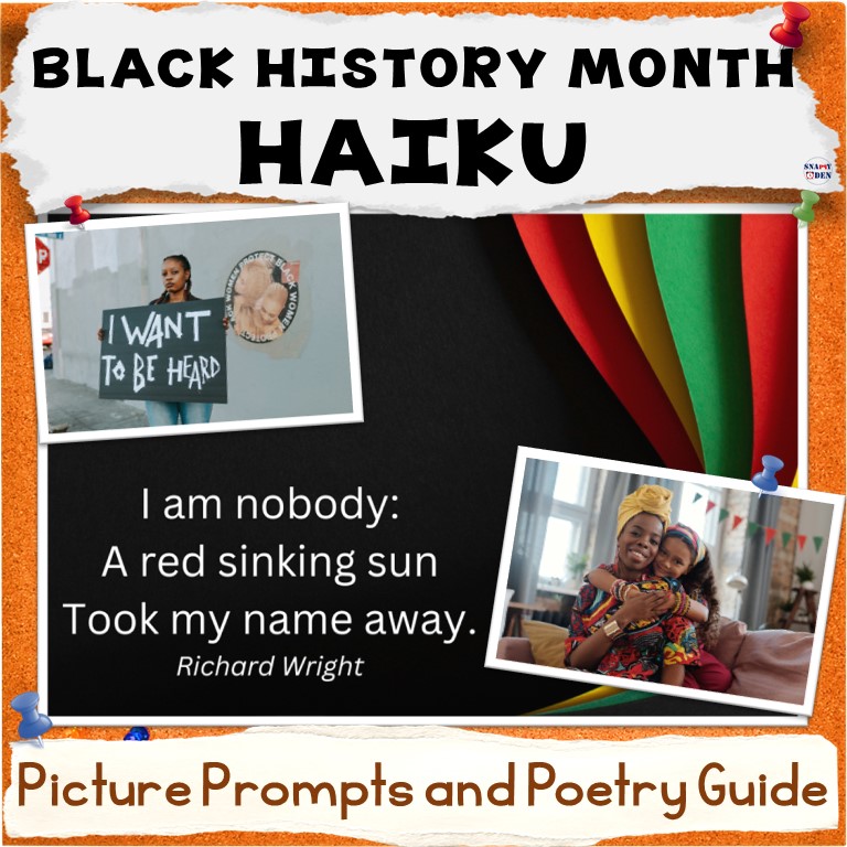 Black History Month Haiku Poetry Lesson - Poem Writing Activity Templates