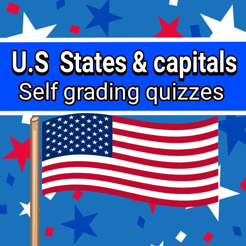 U.S STATE CAPITALS QUIZ