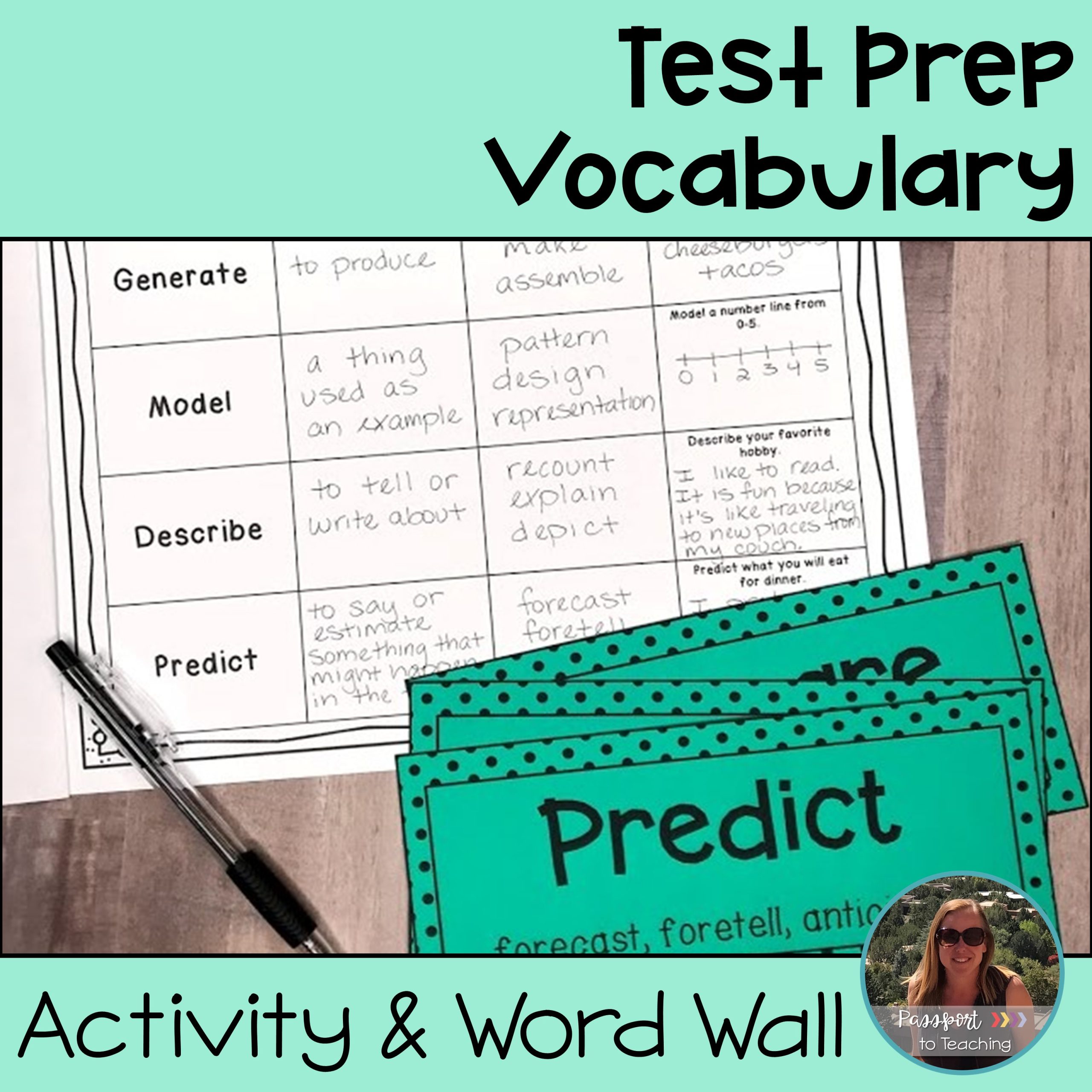 Standardized Test Vocabulary