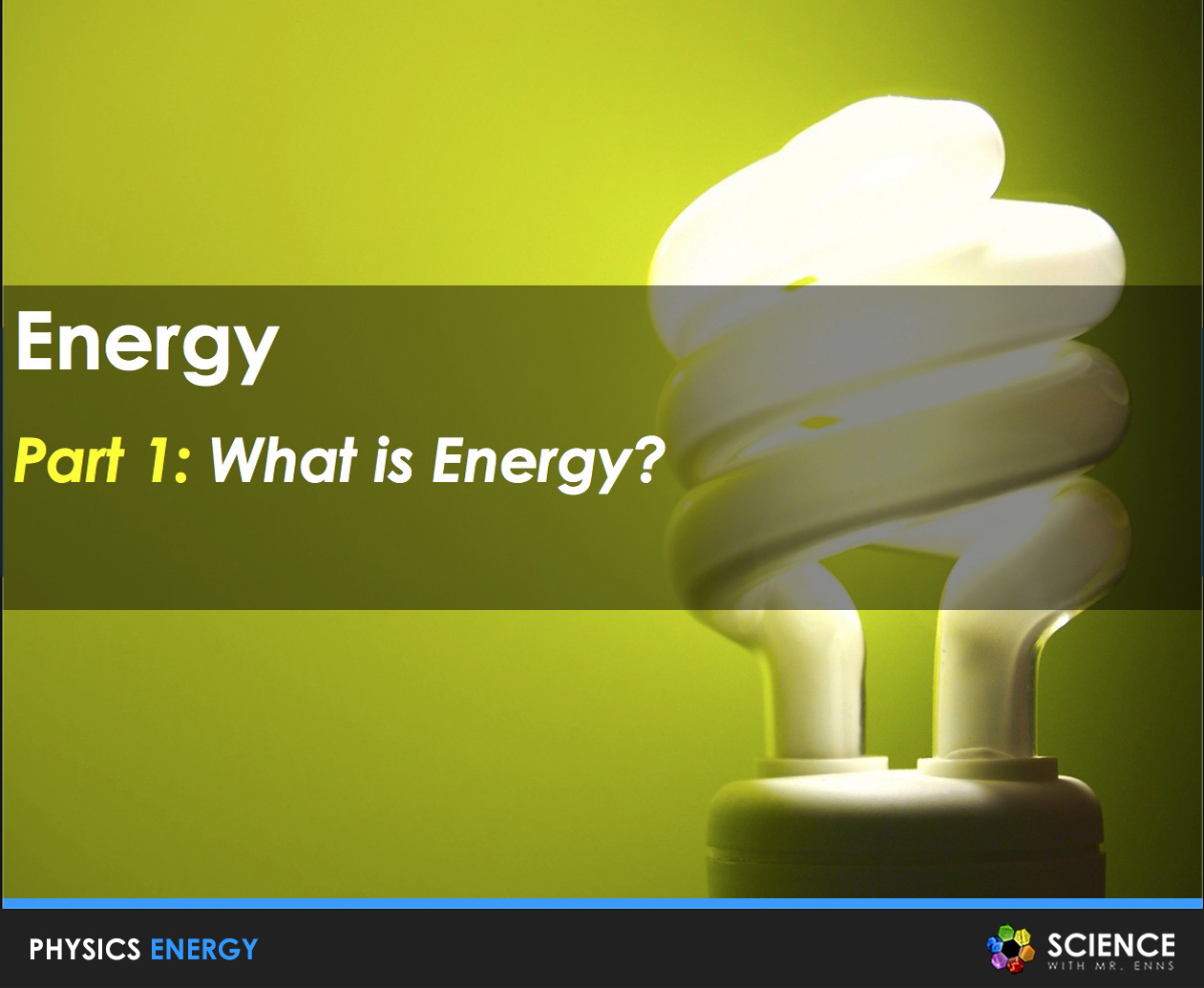 Energy Work and Power Physics Presentation PPT With Student Summary Notes